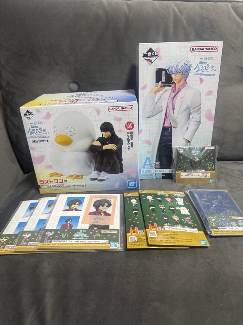 銀魂　一番くじ　ラストワン賞　エリザベス　A賞 坂田銀八　フィギュア　おまけ付き 銀魂 桂&エリザベート 3年Z組銀八先生 ラストワン 一番くじ フィギュア