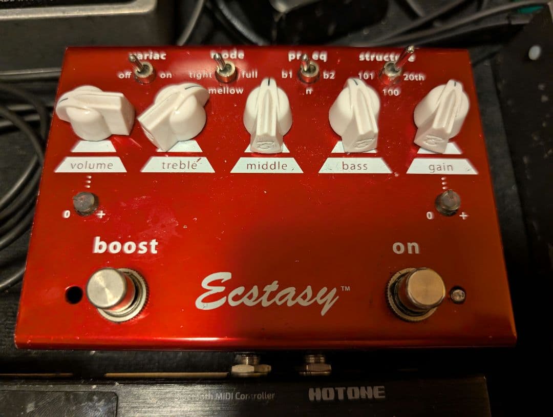 ギター Bogner Ecstasy red Bogner Ecstasy Red Overdrive Pedal | Sweetwater