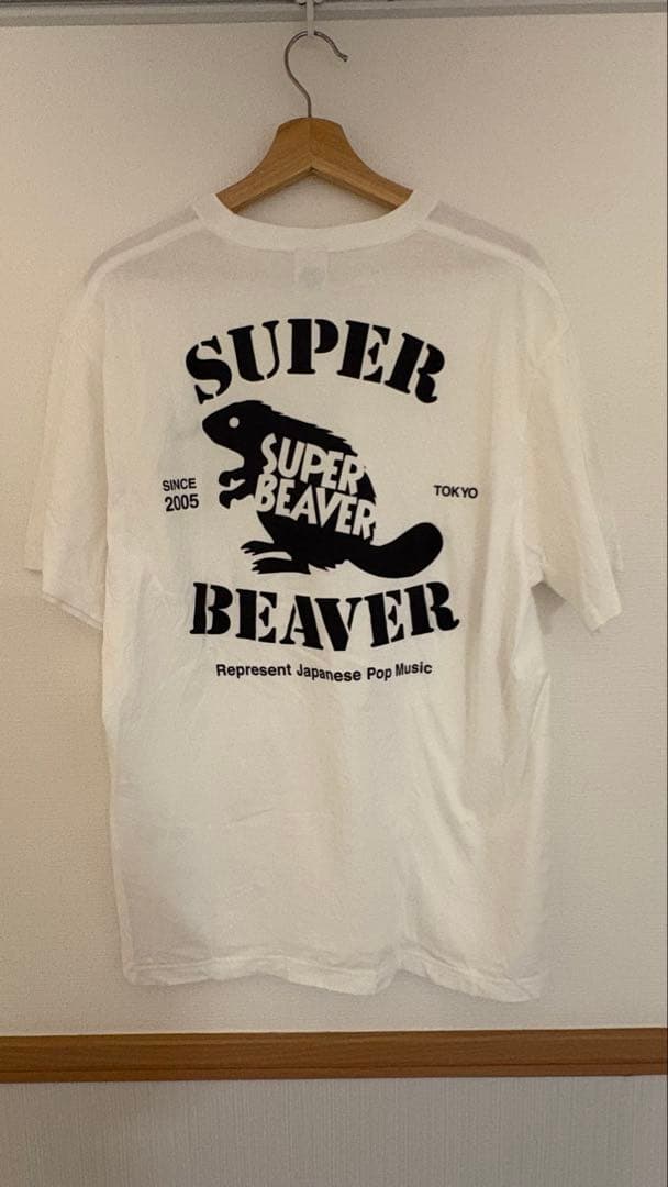 SUPER BEAVER Tシャツ XL ホワイト - メルカリ