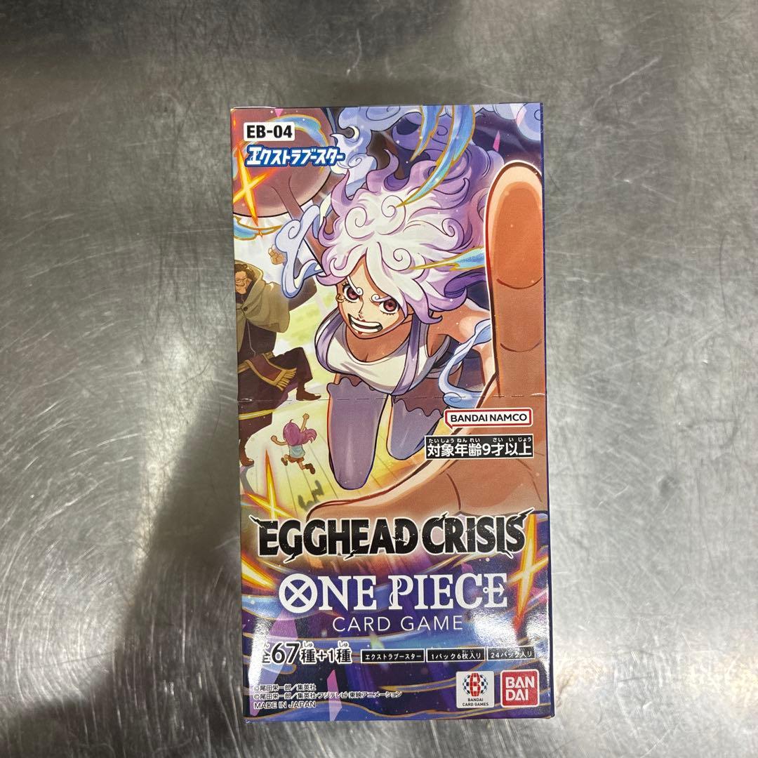 ワンピース カードゲーム EGGHEAD CRISIS ONE PIECE EB-04 1box Shop Japanese One Piece Card Game EB-04 Egghead Crisis Booster Box