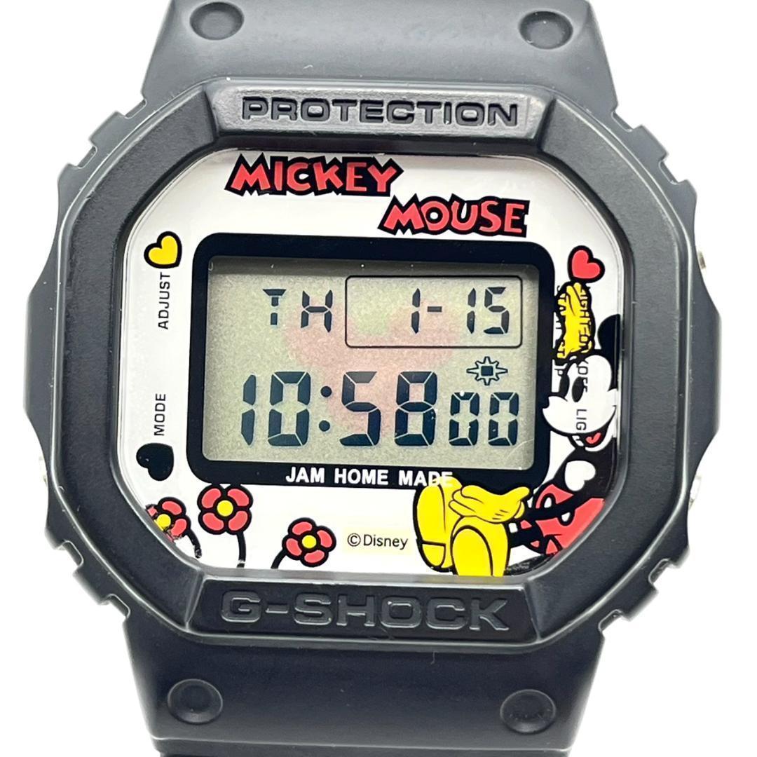 ジャムホームメイド カシオ G-SHOCK ミッキー 新品電池交換済