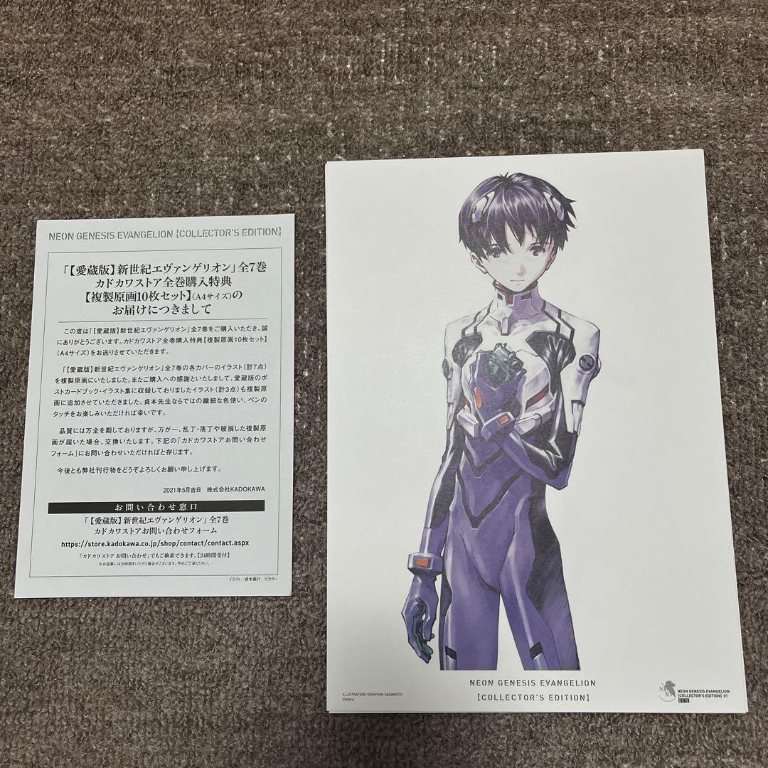愛蔵版新世紀エヴァンゲリオン 複製原画10枚セット - メルカリ