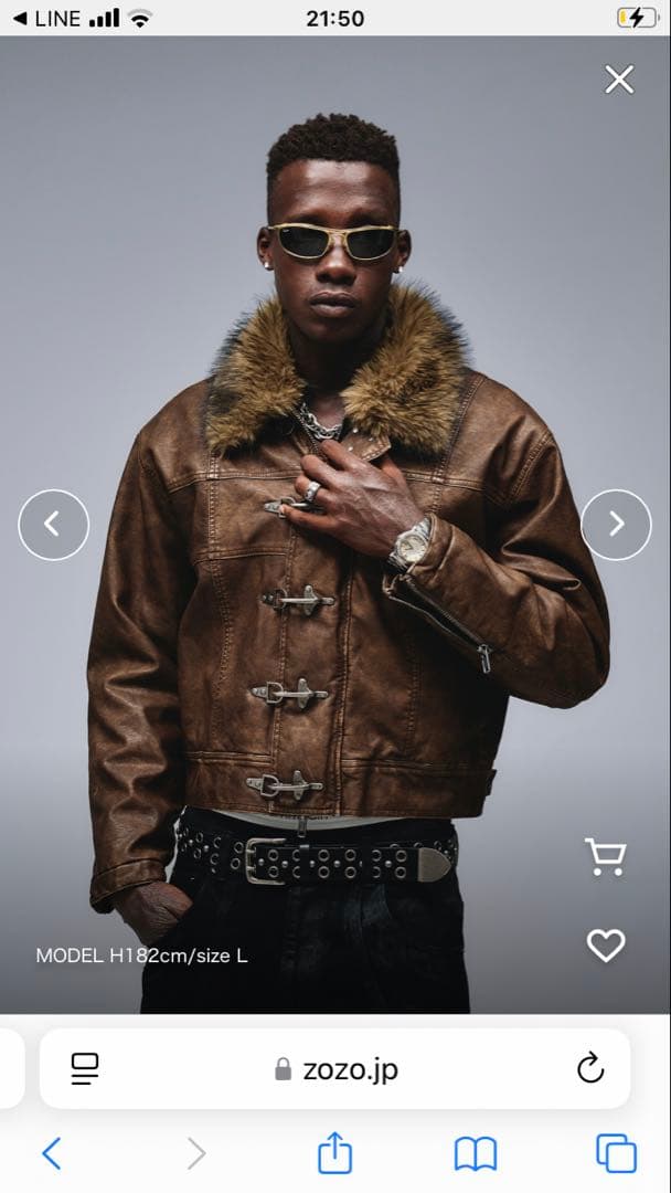 ANDER HUNKレザーファイヤーマンファージャケット