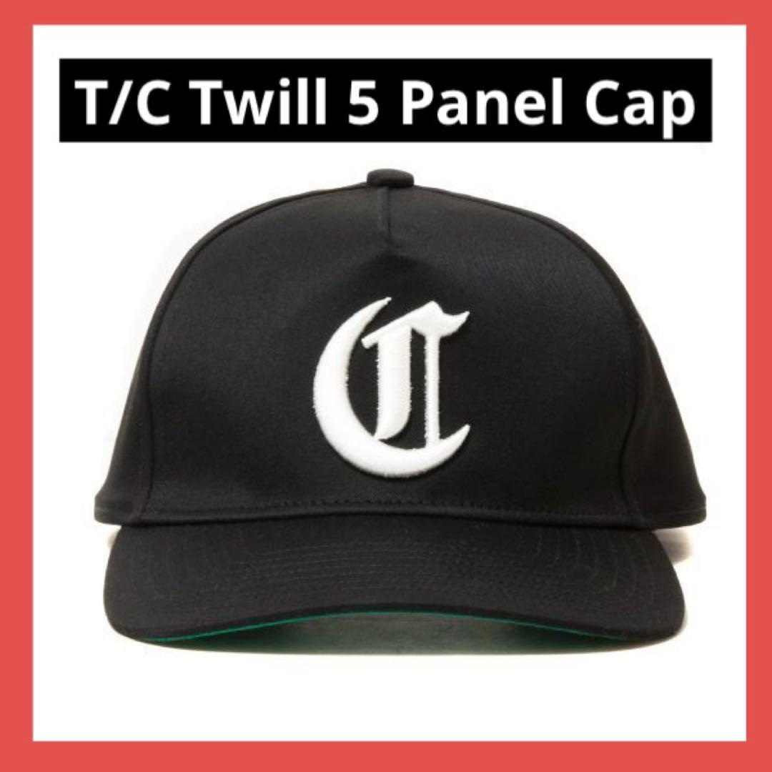 COOTIE T/C Twill 5 Panel Cap ツイルキャップ COOTIE PRODUCTIONS/T/C Twill 5 Panel Cap（Navy）［T/Cツイル5パネル