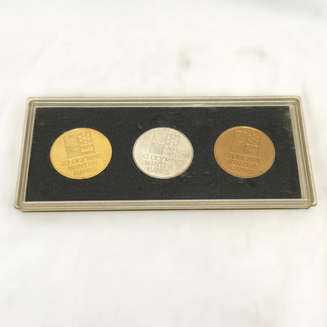 t*n様 東京 札幌 五輪 明治天皇 記念メダル 銀貨 5点 まとめ売り