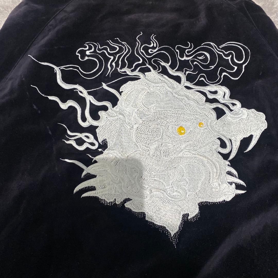 2012 正月限定 干支 STUSSY ステューシー スカジャン 別珍 ドラゴン