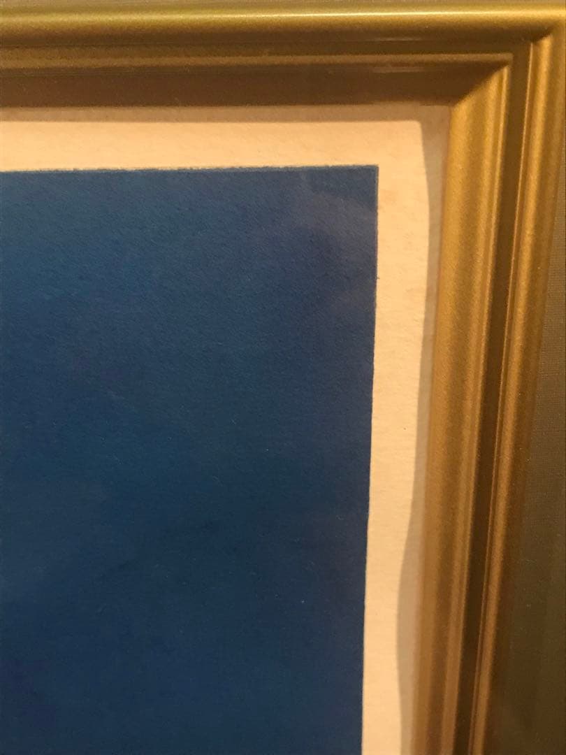 松本哲男「朝霧富士」リトグラフ　直筆サイン・落款・エディション・作品証明シール有