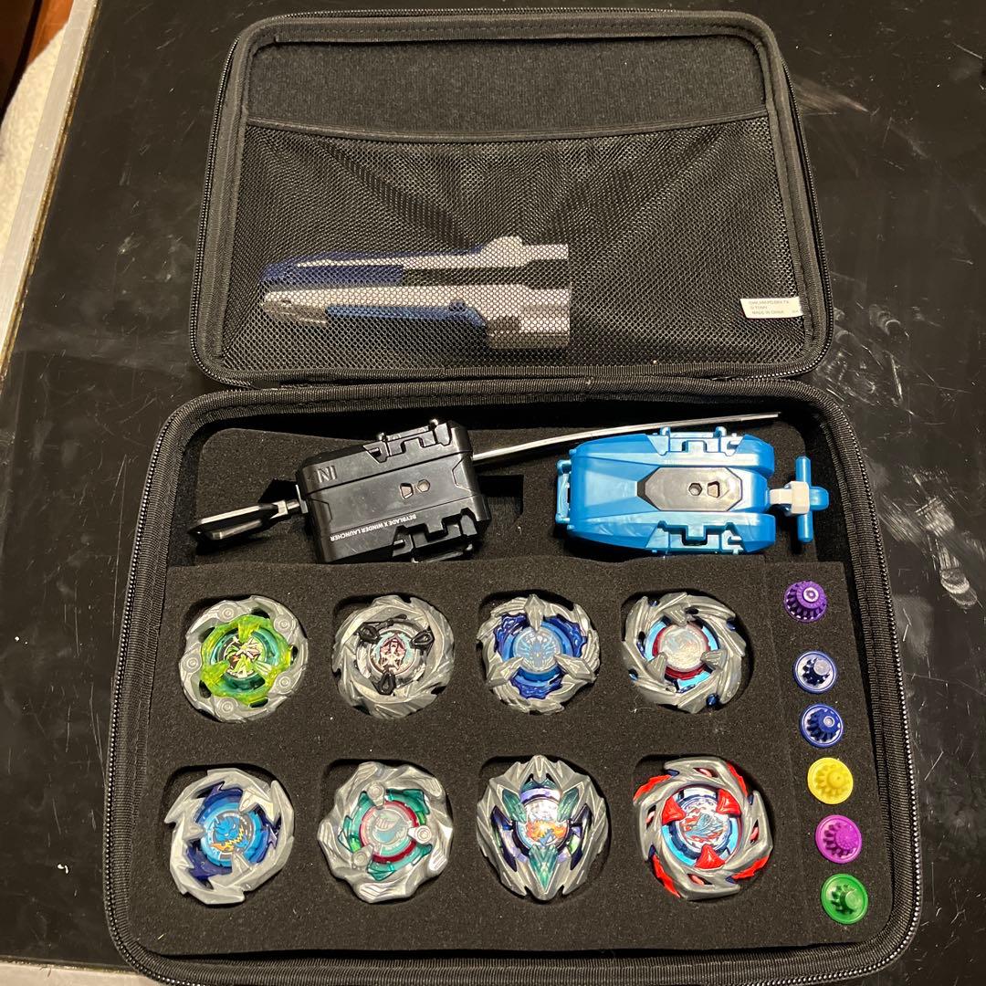 ベイブレードX 最強セット ケース付き 8個 - メルカリ