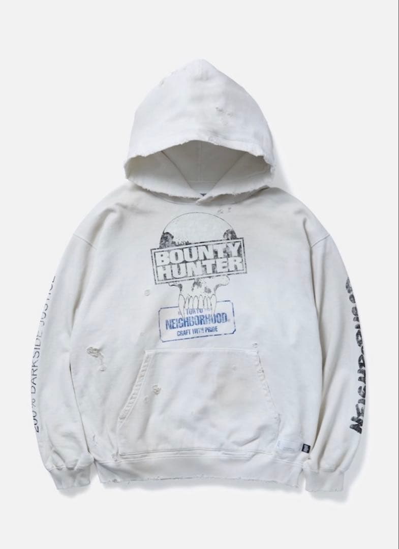 ネイバーフッドBOUNTY HUNTER SAVAGE SWEAT HOODIE NEIGHBORHOOD（ネイバーフッド） 【値下げ】NEIGHBORHOOD×BOUNTY