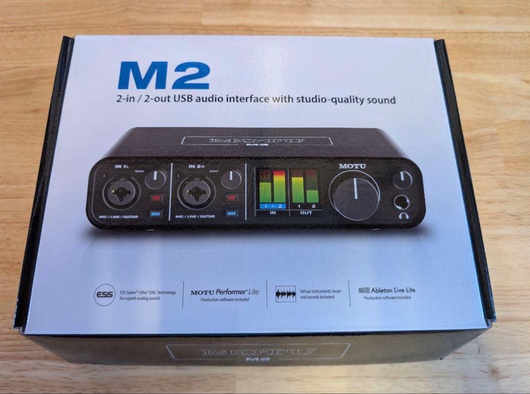 【美品】MOTU M2