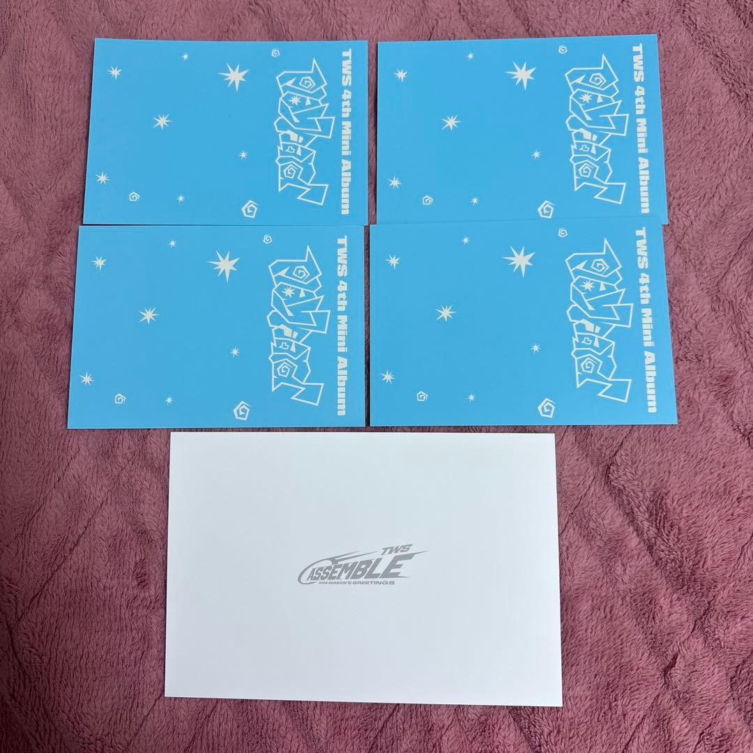 TWS play hard kit フォトカード＆シーグリフォトギョンミン - メルカリ