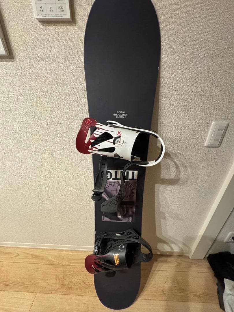 最終値下げ20-21 FNTC TNT R スノーボード ビンディングカバー付き