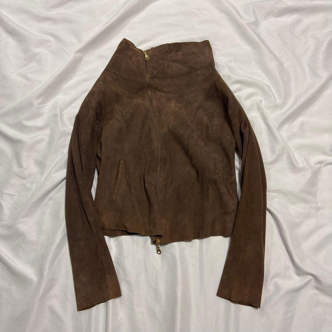 00s vintage 変形レザージャケット　Rick Owens