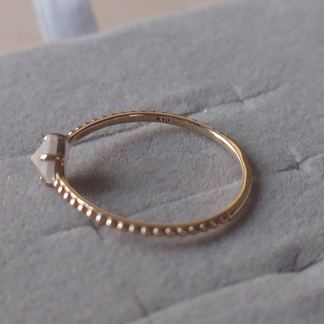 あ*ん様 サマンサシルヴァ リング K10 イエローゴールド 9号