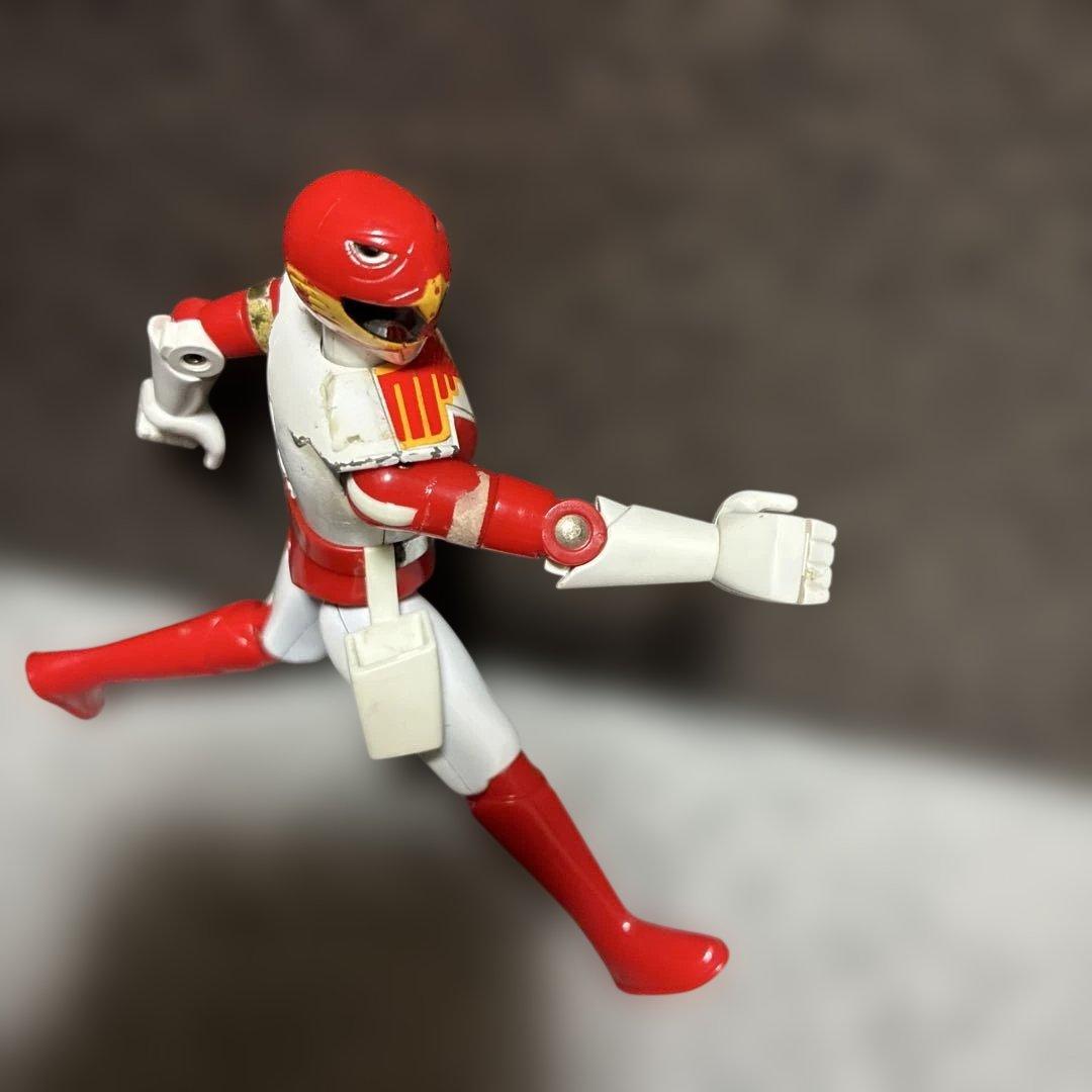 昭和レア鳥獣戦隊ライブマンレッドファルコン超合金 フィギュア - メルカリ