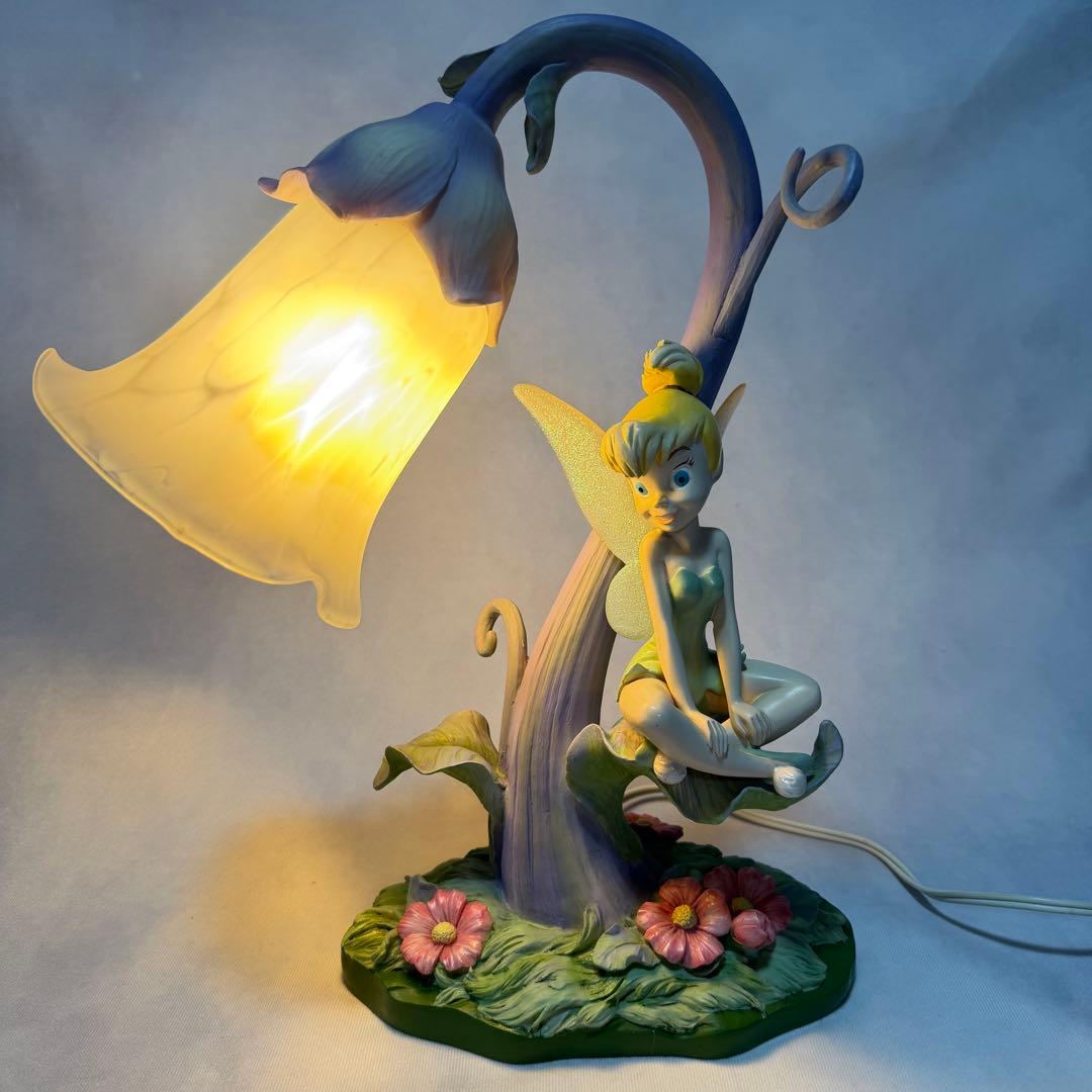 ディズニー ティンカーベル テーブルランプ 照明 フィギュア スタンド