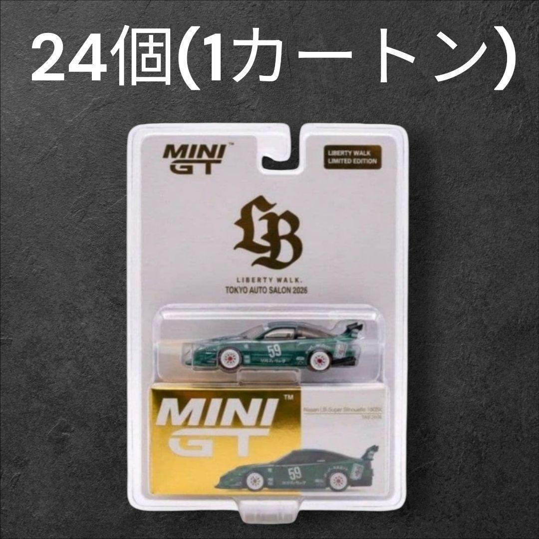 MINI GT 日産 180SX LBWK 東京オートサロン 限定 24個 - メルカリ