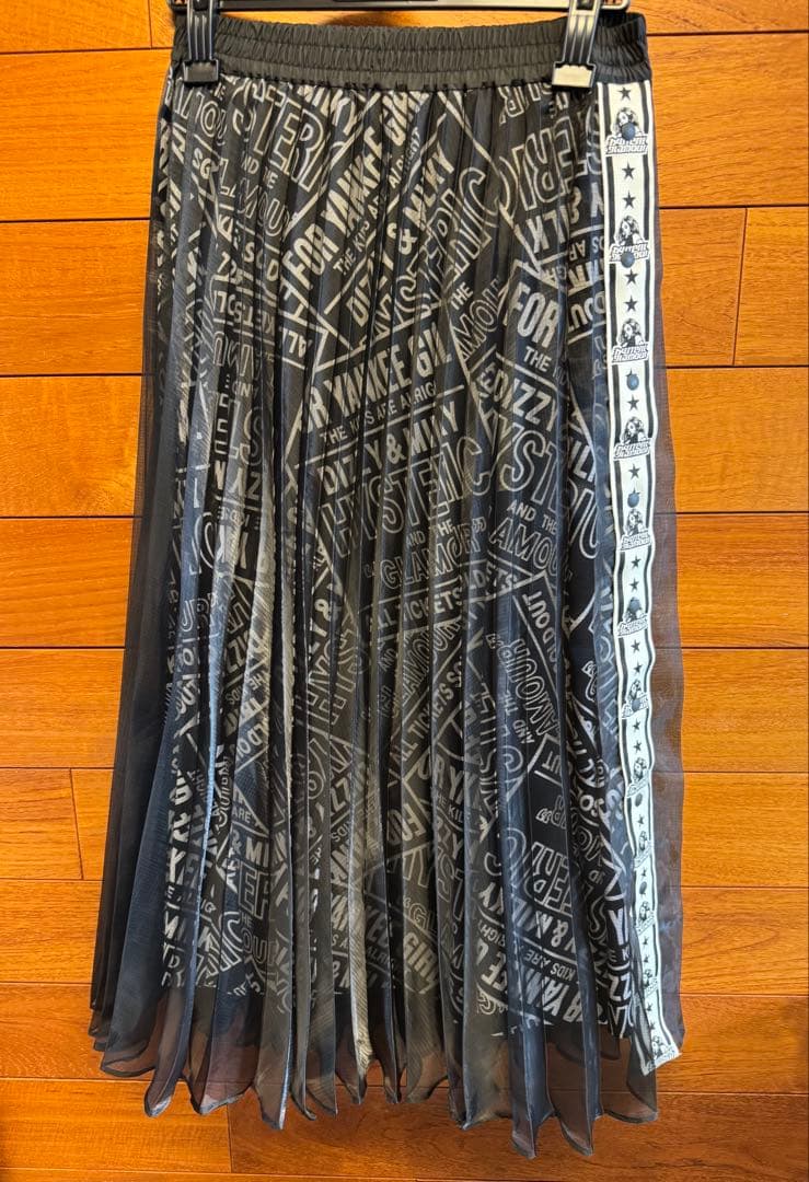 x-moonbow-x ヒステリックグラマー　プリーツロングスカート