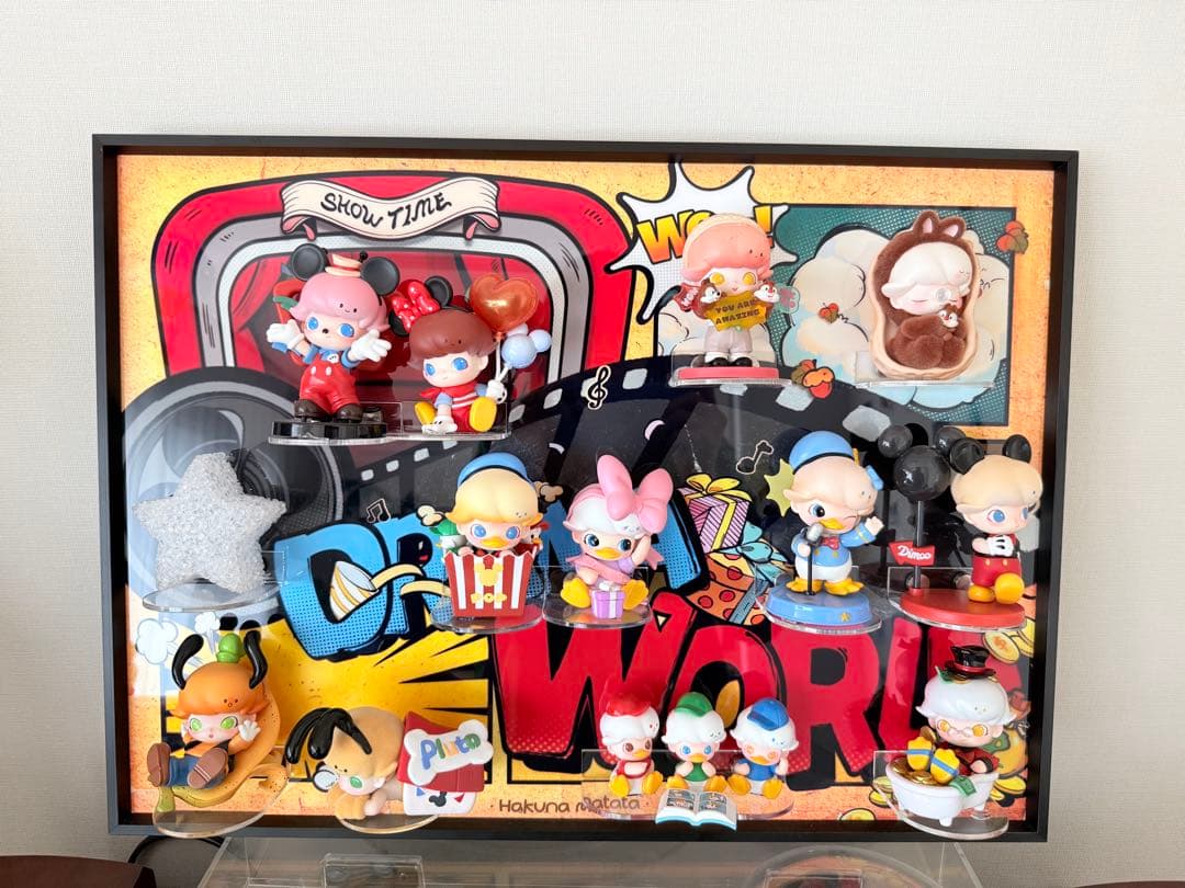 POPMART DIMOO × Disney フィギュア一式＋ディスプレイセット