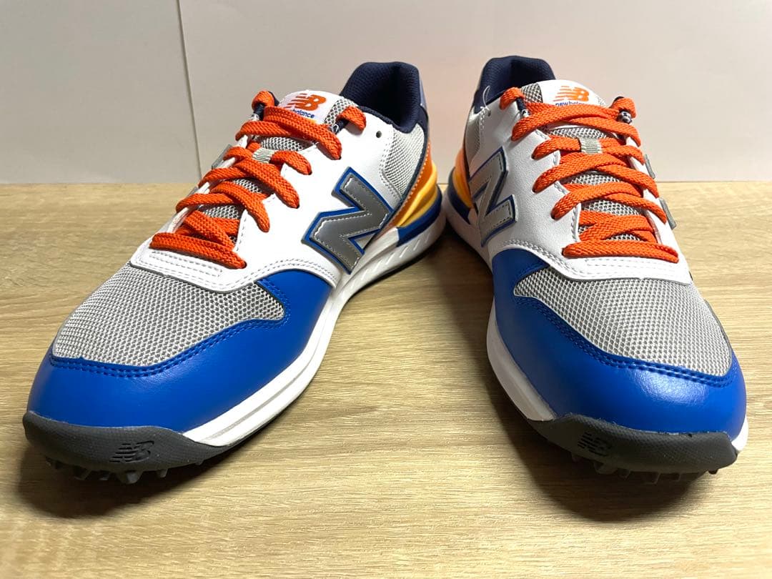 未使用 22.5cm D ニューバランス ゴルフ UGS996BO ブルー他