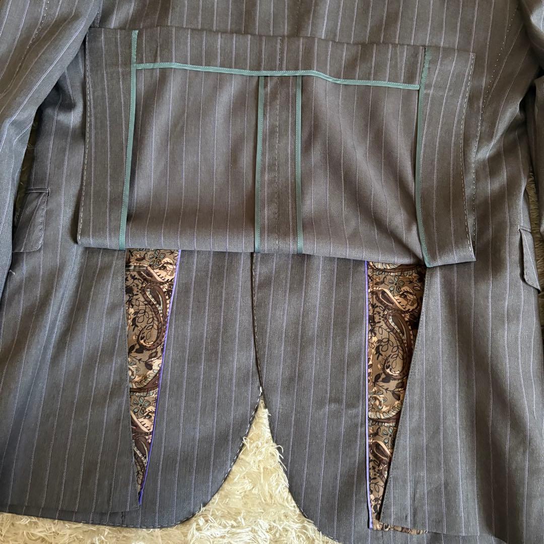 極美品 ポールスミス 3ピース スーツセットアップ ロロピアーナ