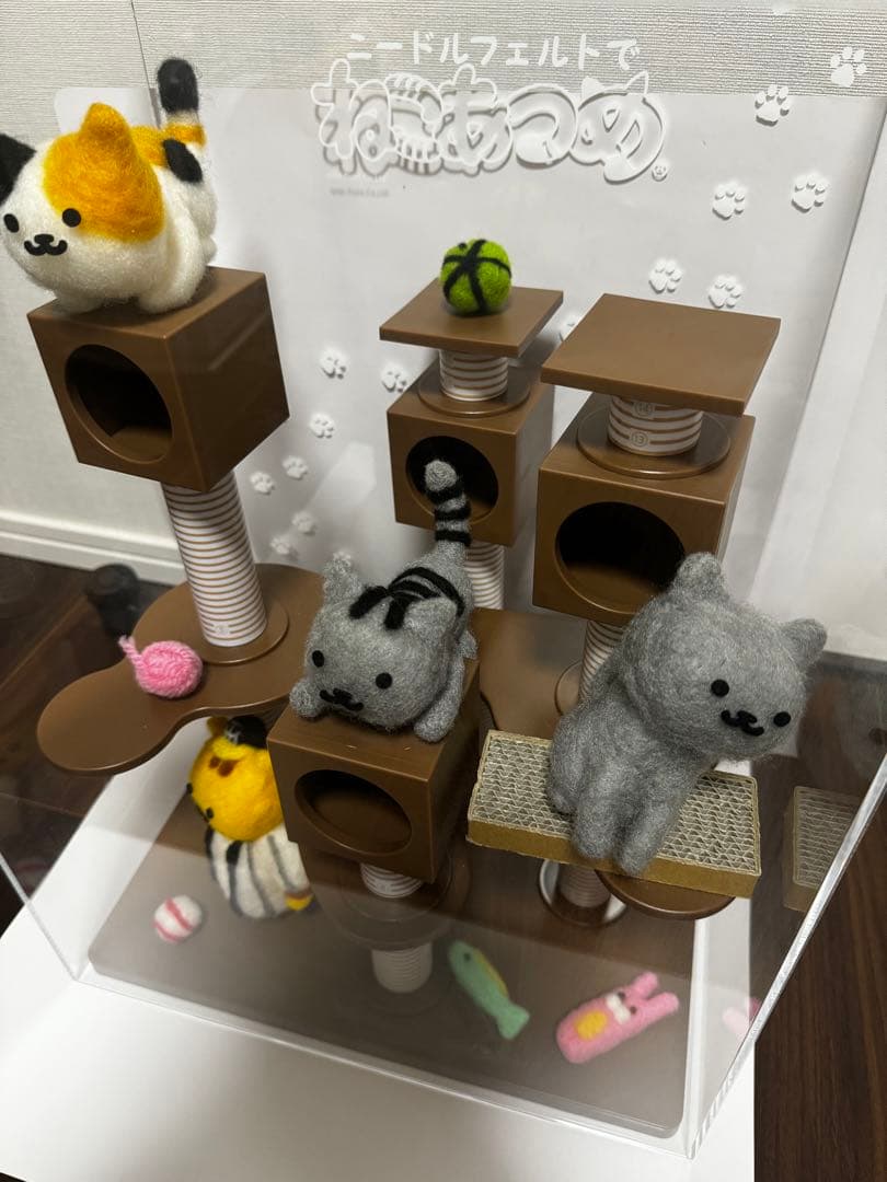デアゴスティーニ ねこあつめ タワーレジデンス・ディスプレイアクリル