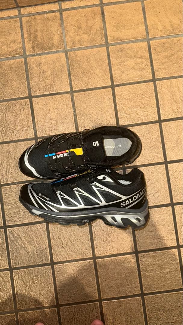 SALOMON トレイルランニングシューズ ブラック サロモン SALOMON スニーカー メンズ X-ADVENTURE GTX トレイル