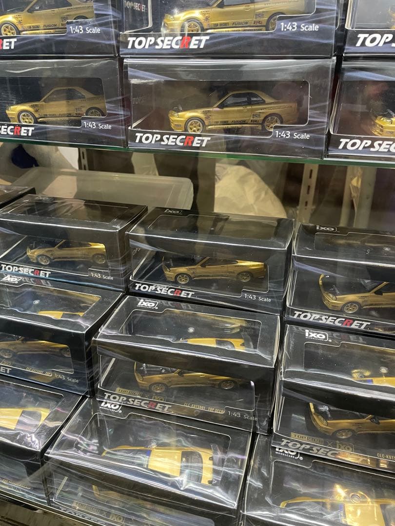 東京オートサロン限定TOP SECRET R34 Gold1/43 - メルカリ