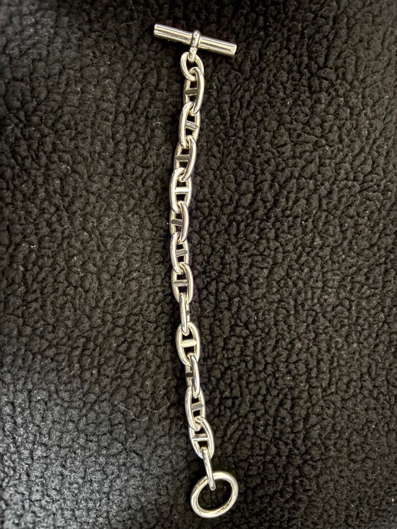 シルバー925 アンカーチェーン　ブレスレット シェーヌダンクル　GM 13