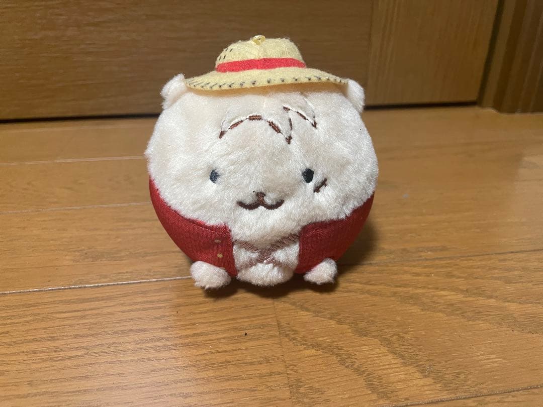ワンピース　ルフィ　ぬいぐるみ　ハムスター風