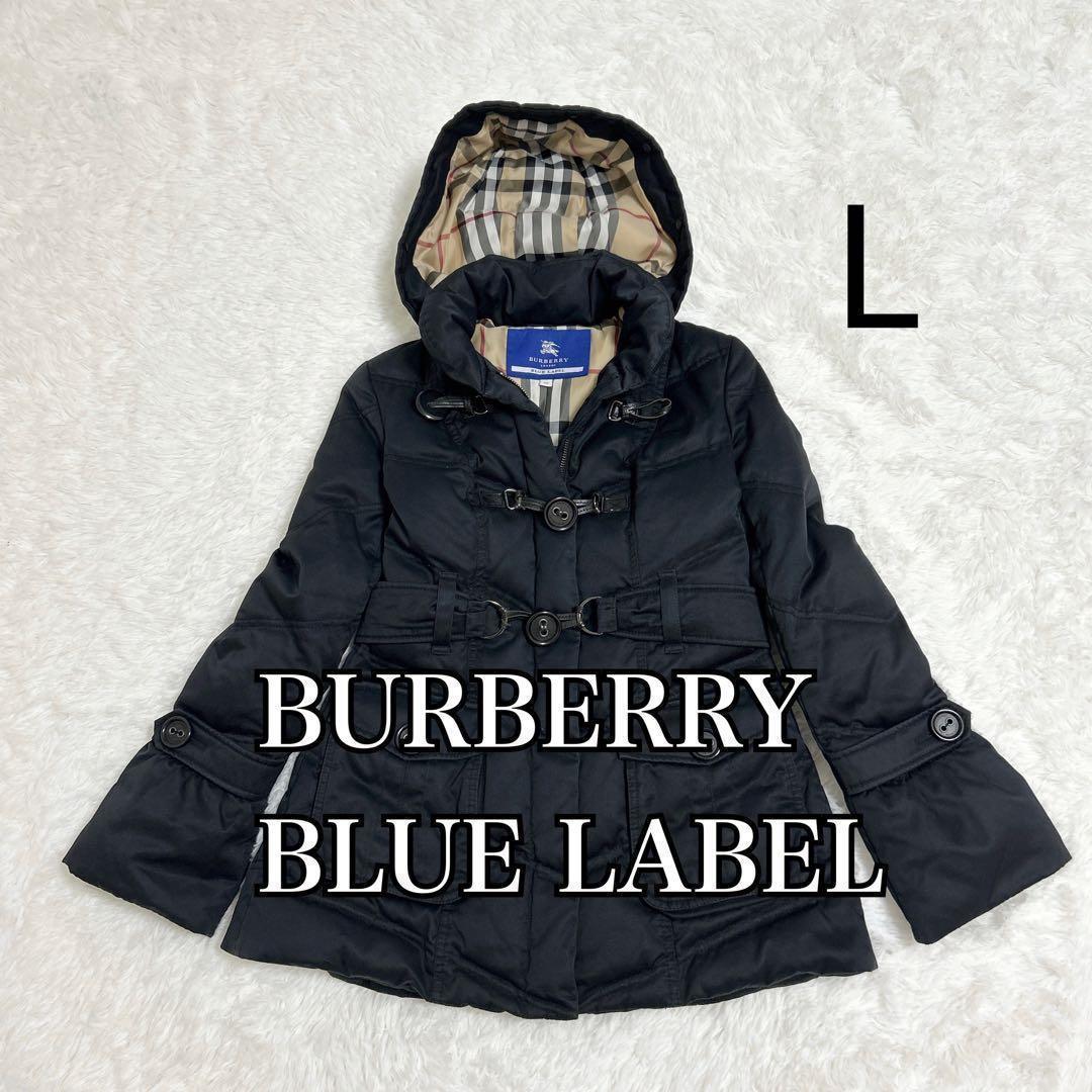 バーバリーブルーレーベル ダウンコート 40 山陽商会 ノヴァチェック 801