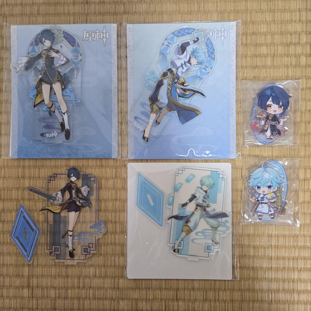 原神/アクリルスタンド/行秋/重雲/スイパラ/GIGO - メルカリ