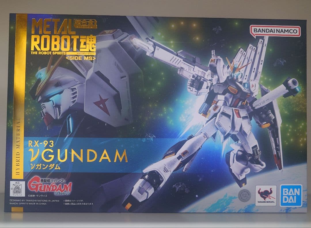 メタルロボット魂　RX-93 νGUNDAM METAL ROBOT魂 ＜SIDE MS＞ νガンダム | 魂ウェブ