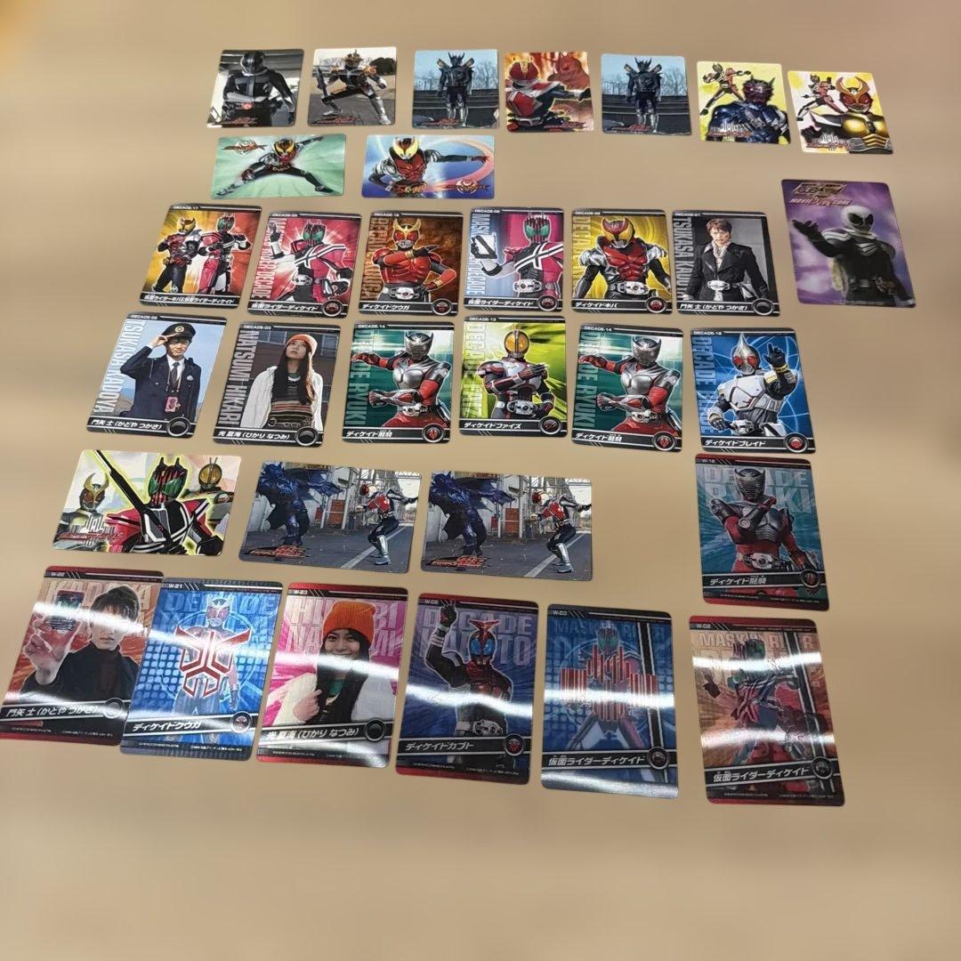 仮面ライダー トレーディングカード32枚セット - メルカリ