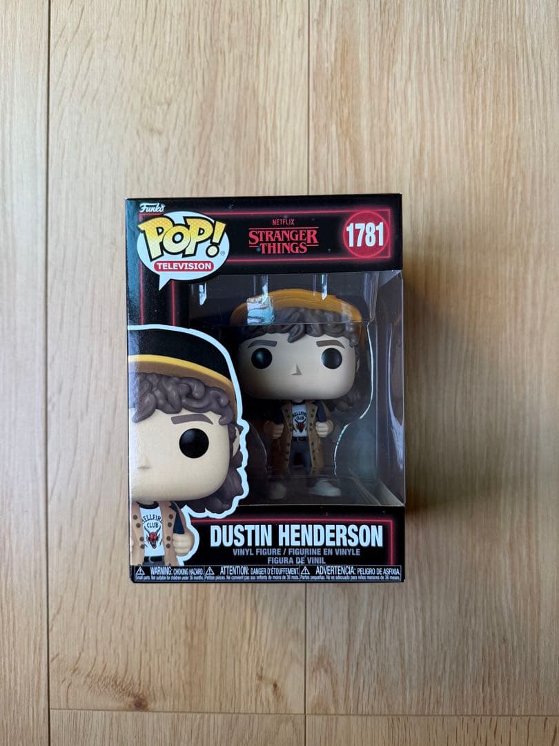 ストレンジャーシングス Funko pop #1781 Dustin 新品未開封
