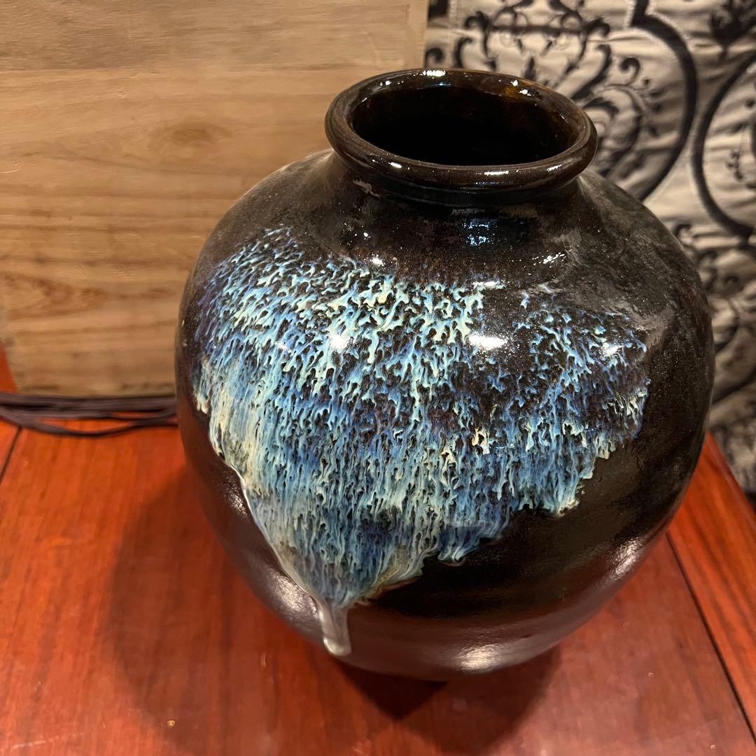 丹波篠山焼　花入　花器　壺　Japanesetraditional 楽天市場】丹波焼 壺の通販
