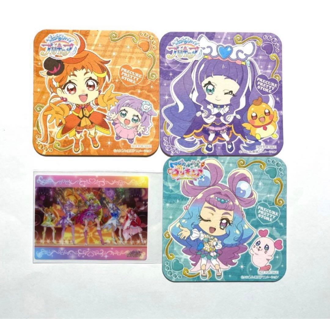 プリキュア プリティストア コースター クリアカード - メルカリ