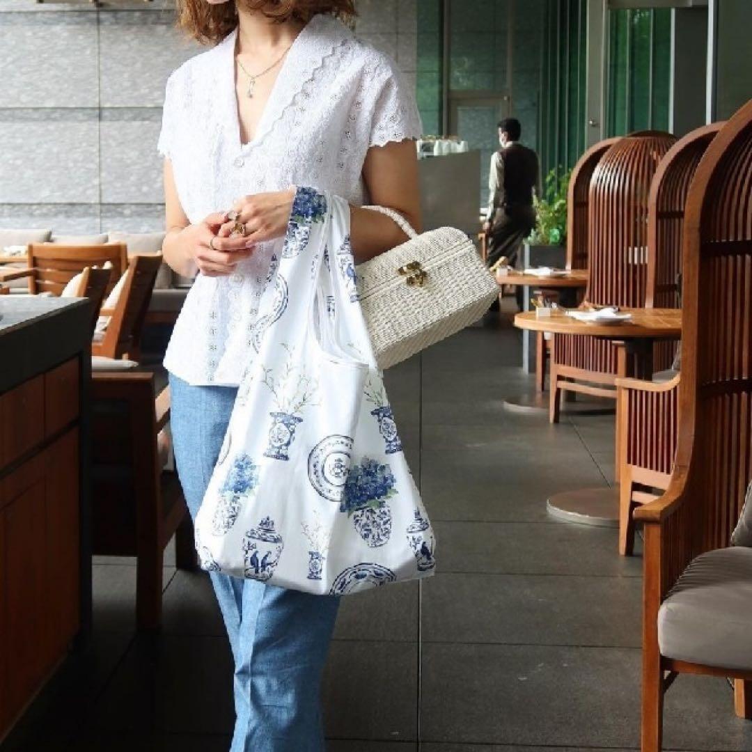 seventen セブンテン パレスホテル エコバッグ 陶器柄 新品 未使用