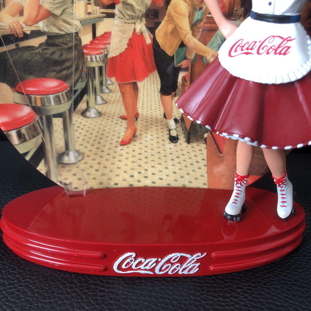 激レア☆コカコーラ コレクターズプレート ウエイトレス フィギュア