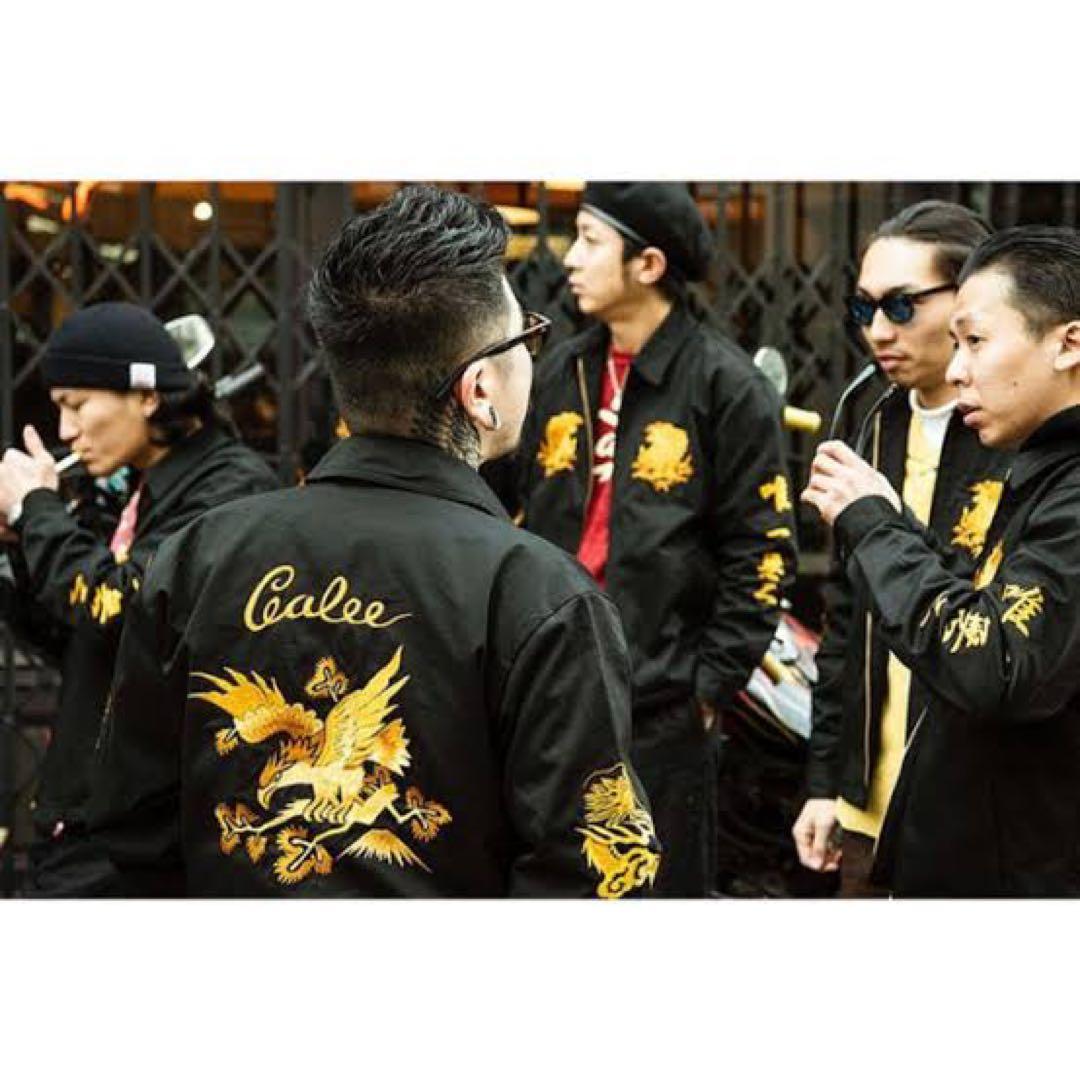 極希少　CALEE キャリー　ジャケット　唯一無二　金刺繍　ブラック　XL