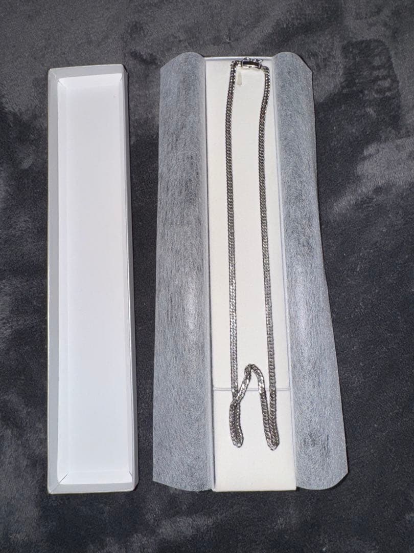 プラチナ　pt850 喜平ネックレス　6面ダブル　20.3g-50㎝