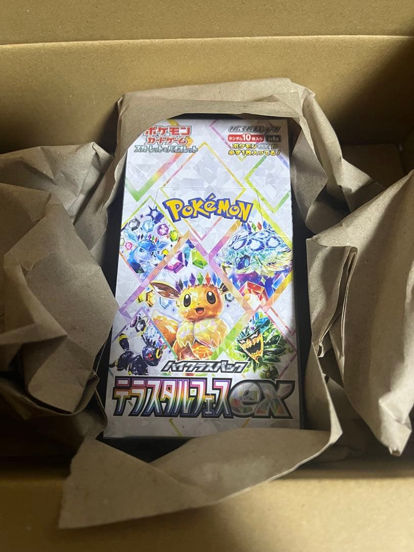 ポケモンカードゲーム テラスタルEX Box シュリンク付き