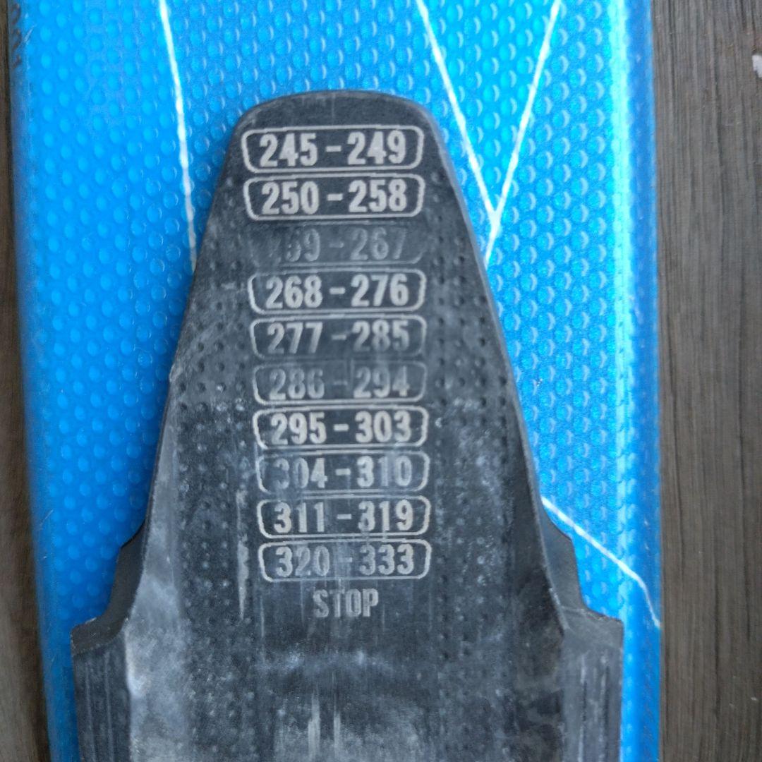 値下げ】Nordica スキー板130センチ ビンディング、ストック付き