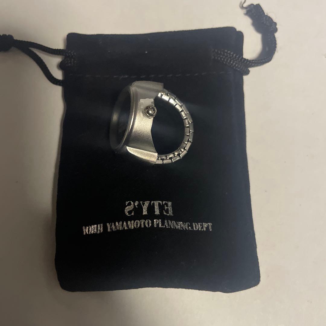 付属品完備・即日発送】S'yte ヨウジヤマモト リング ウォッチ - メルカリ