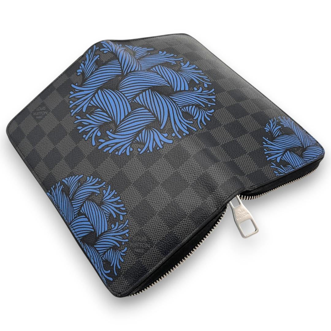 限定品】ルイヴィトン ジッピーオーガナイザー 長財布 ダミエグラ