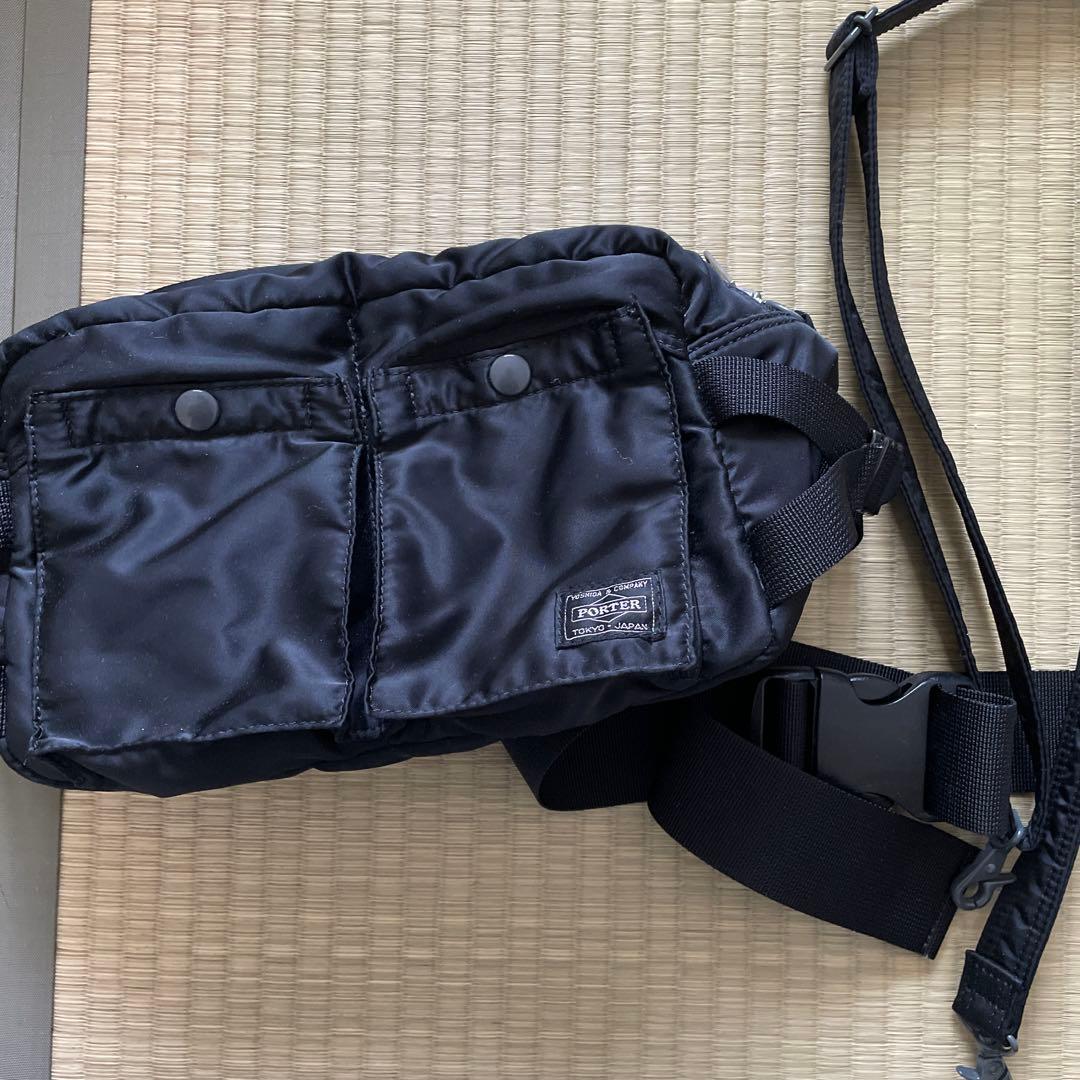 最終値下げPORTER ボディバッグ ブラック