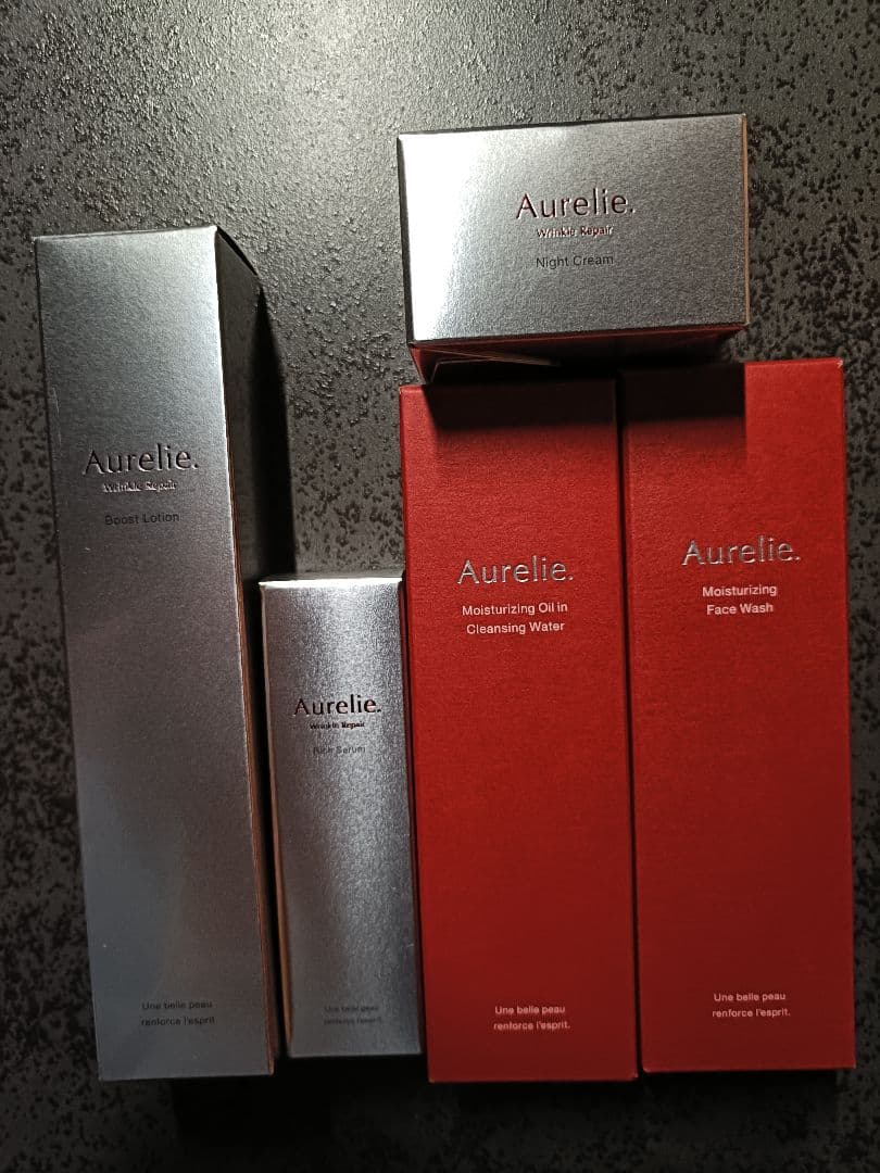 【新品未使用】オレリー Aurelie プレミアムエイジング集中ケア5点セット