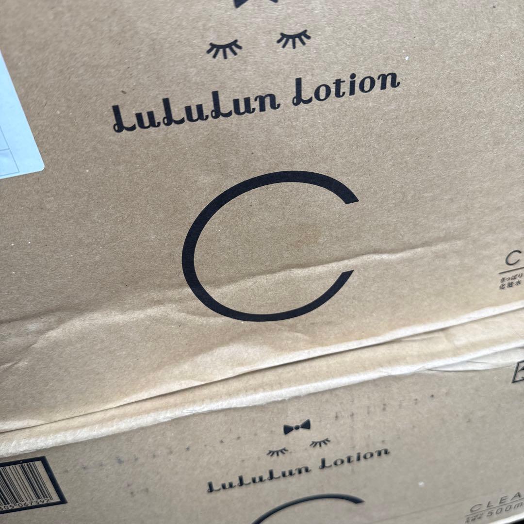 【新品未使用】ルルルン ローション クリア 500mL×18