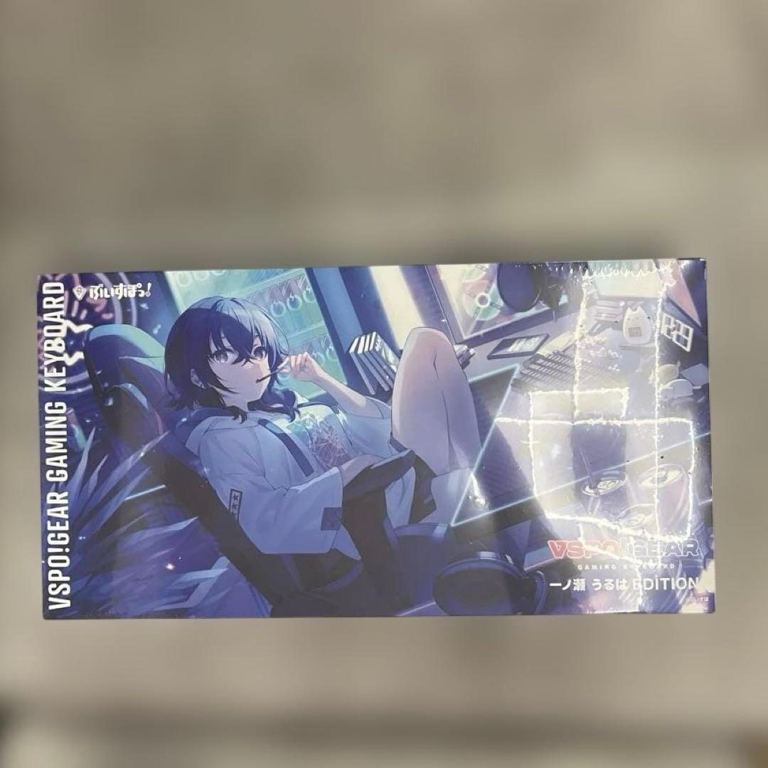 【新品未開封】VSPO!GEAR ゲーミングキーボード 一ノ瀬 うるは