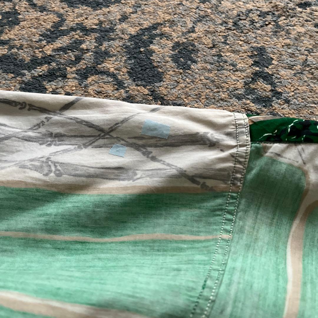 50s Hale Hawaii ハワイアンシャツ アロハ バンブー 中華柄 和柄